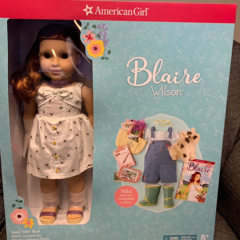 AMERICAN GIRL DOLL BLAIRE WILSON SET